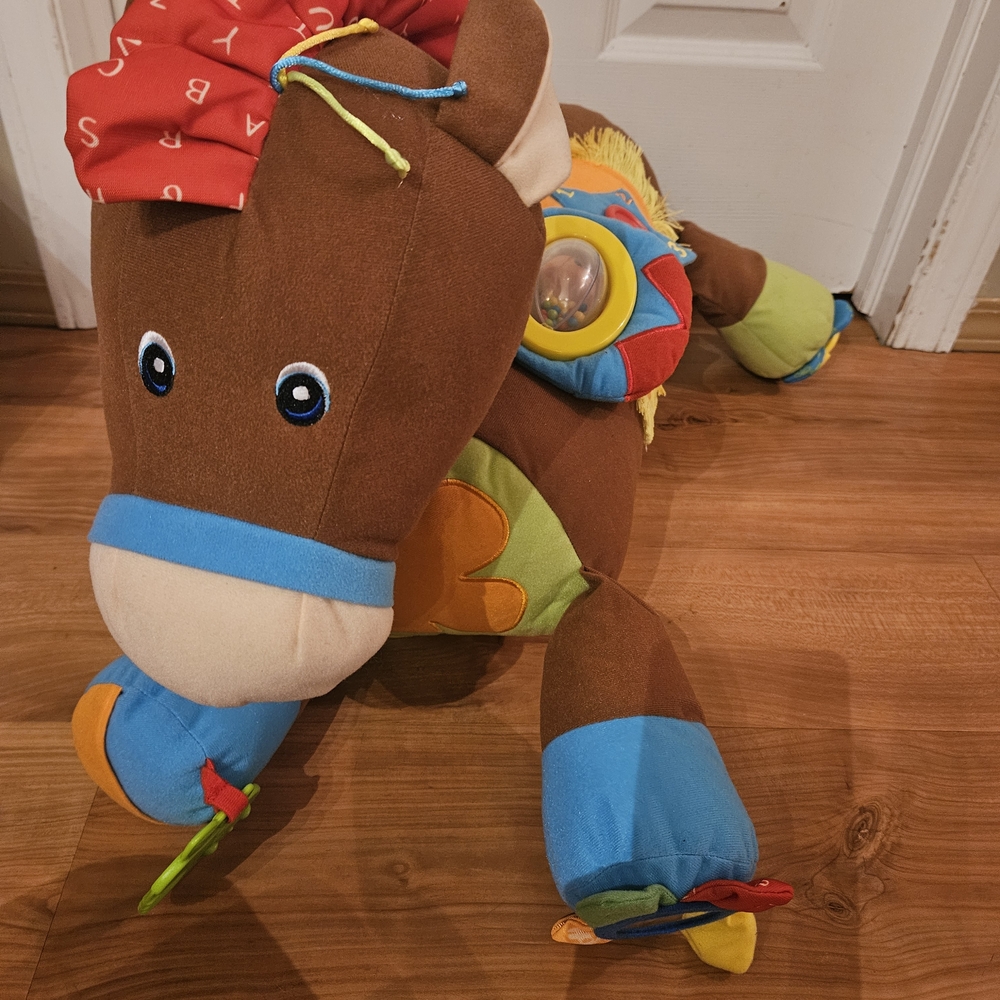 Melissa & Doug Plush Animal Friend in Brown and Blue